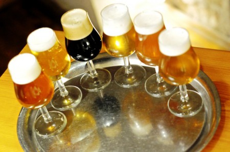 Degustace piv z regionálních minipivovarů